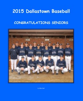 2015 Dallastown Baseball book cover