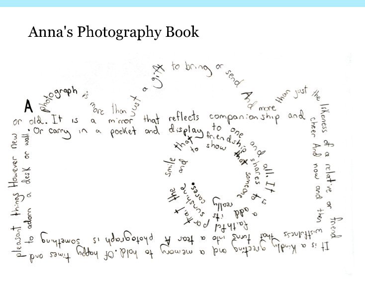 View Anna's Photography Book by Anna S
