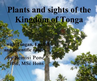 Plants and sights of the Kingdom of Tonga book cover