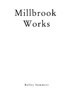 Millbrook Works book cover
