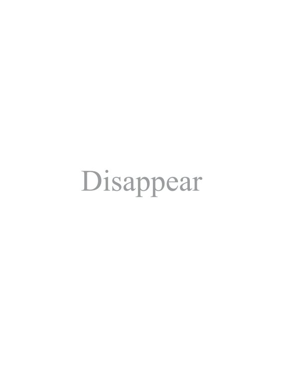Ver Disappear por Lucy Graves
