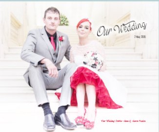 'Our Wedding' Debbie-Anne & Aaron Paxton book cover