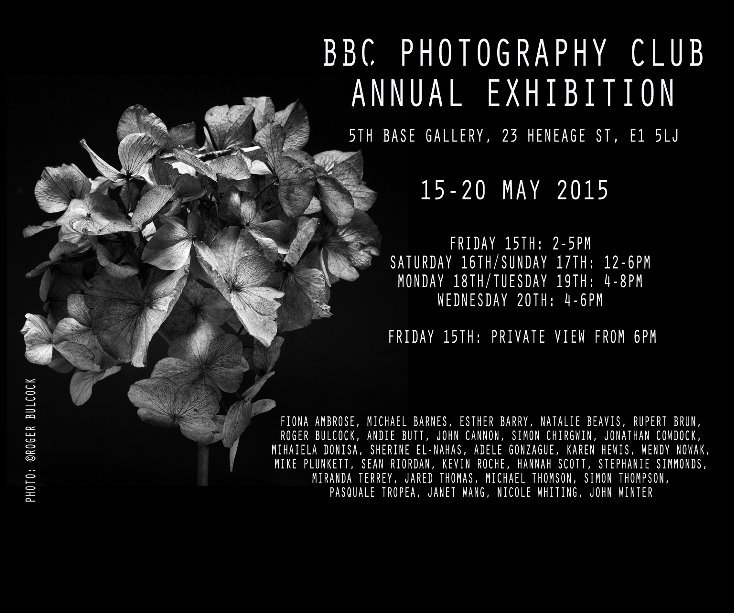 View BBC Photography Club Annual Exhibition 2015 by Esther Barry