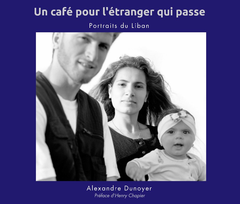 View Un café pour l'étranger qui passe  (grand format) by Alexandre DUNOYER