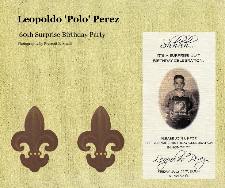 Leopoldo 'Polo' Perez nach Photography by Prescott E. Small anzeigen