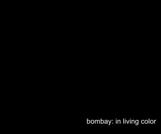 bombay: in living color book cover