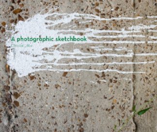 A photographic sketchbook book cover