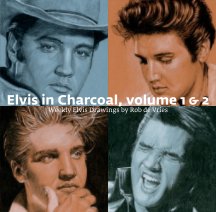 Elvis in Charcoal, volume 1 & 2 book cover