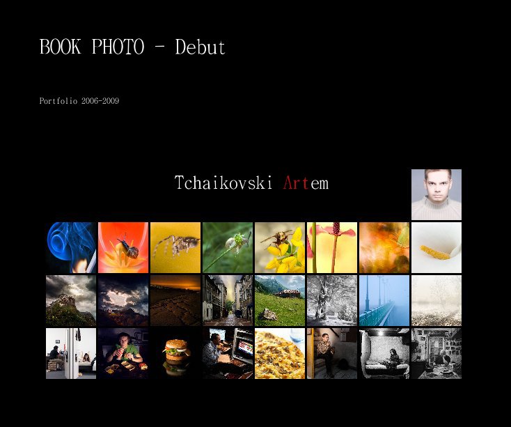 Visualizza BOOK PHOTO - Debut di Tchaikovski Artem