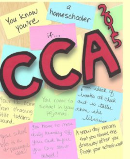 CCA yearbook book cover