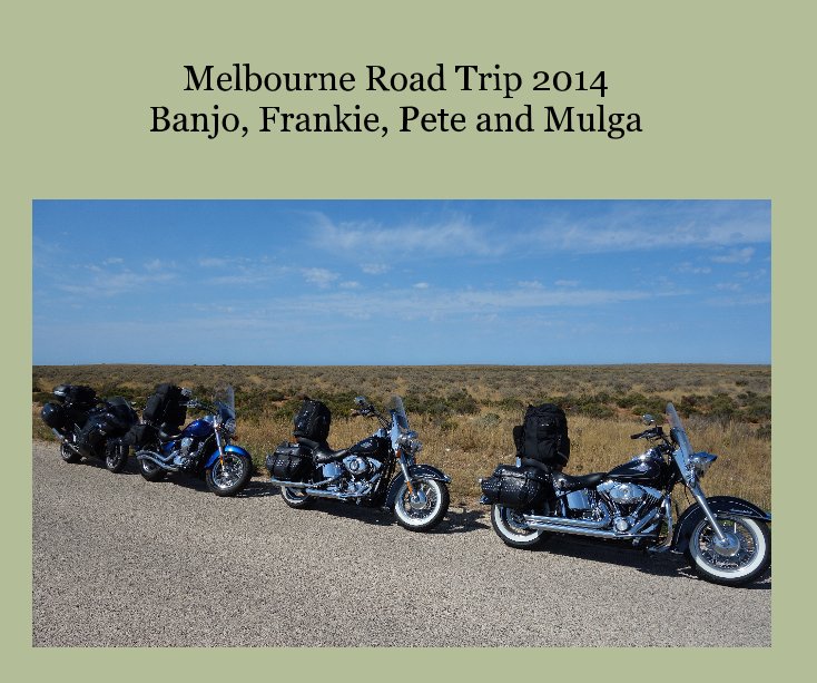 View Melbourne Road Trip 2014 Banjo, Frankie, Pete and Mulga by Brian Turner