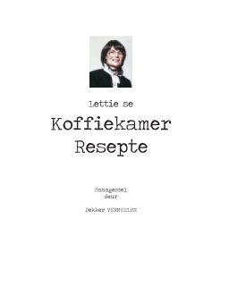 Koffiekamer Resepte book cover
