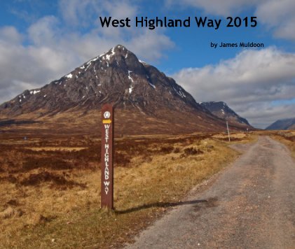 West Highland Way 2015 book cover