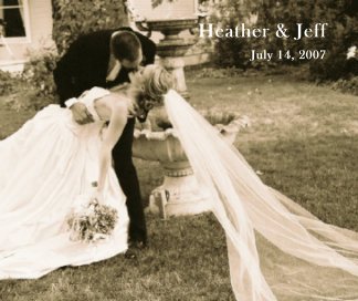 Heather & Jeff July 14, 2007 book cover