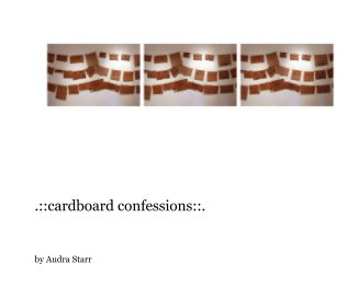 .::cardboard confessions::. book cover