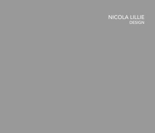Nicola Lillie Design Portfolio book cover