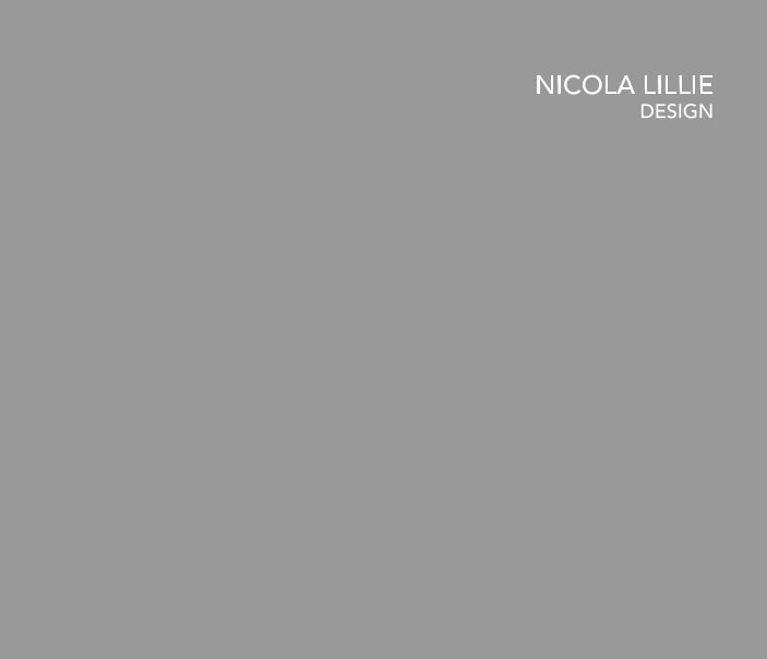 View Nicola Lillie Design Portfolio by Nicola Lillie