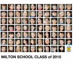 Milton School Class of 2015 book cover
