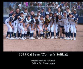 2015 Cal Bears Women's Softball book cover