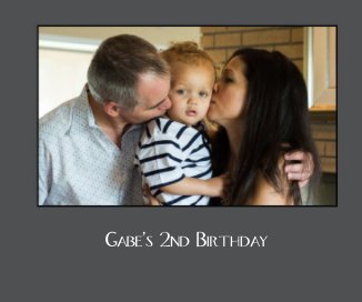 Gabe's 2nd Birthday book cover