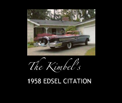 The Kimbel's 1958 Edsel Citation book cover