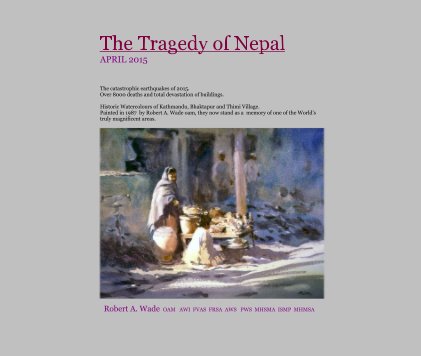 The Tragedy of Nepal APRIL 2015 book cover
