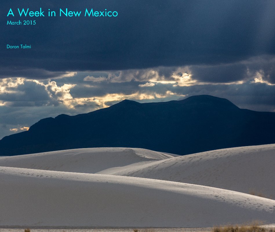 View A Week in New Mexico March 2015 by Doron Talmi