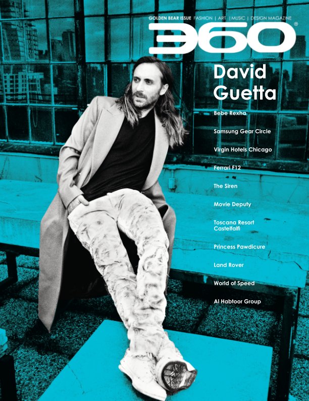 View David Guetta by 360 Magazine