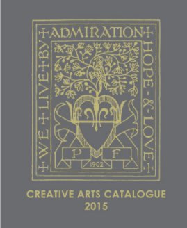 Creative Arts Catalogue 2015 book cover