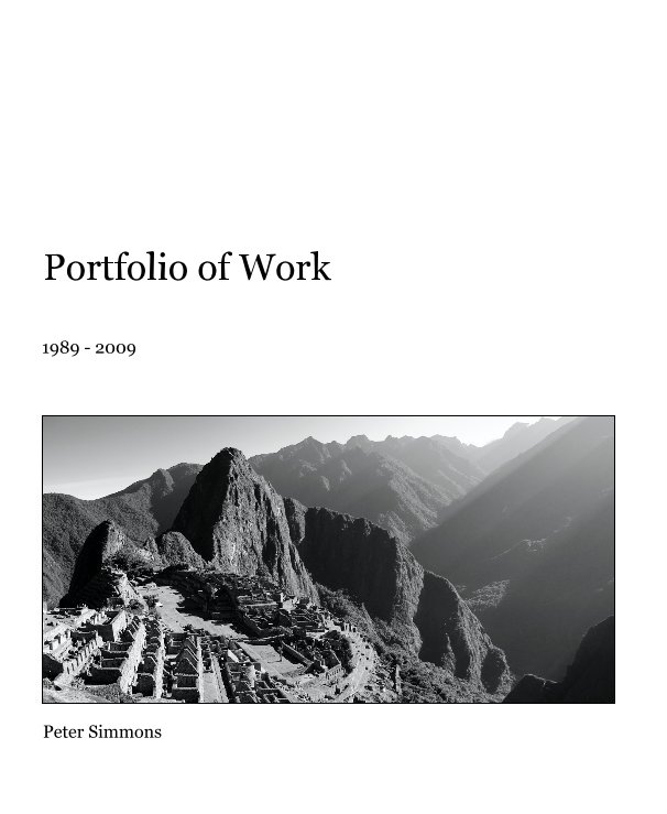 View Portfolio of Work by Peter Simmons