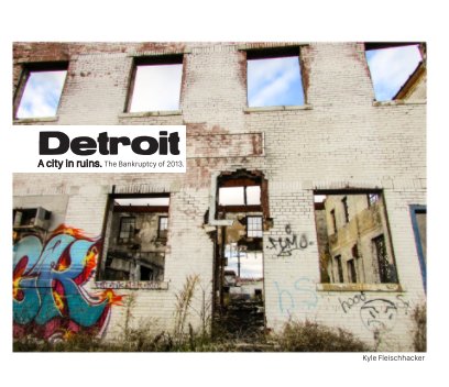 Detroit - a city in ruins - 2013 book cover