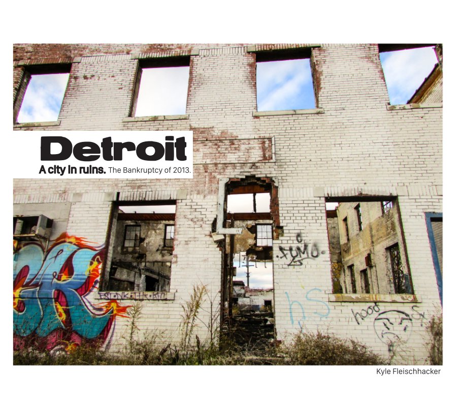 View Detroit - a city in ruins - 2013 by Kyle Fleischhaker