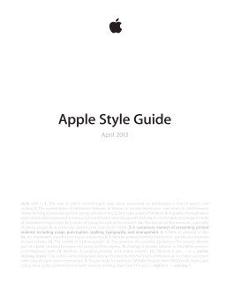 Mac guideline book cover