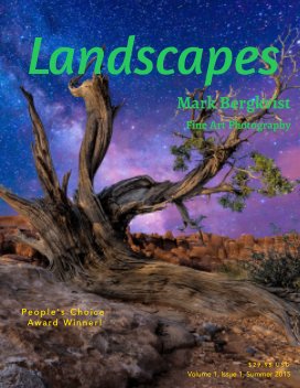 Landscapes by Mark Bergkvist book cover