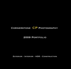 Cornerstone CP Photography 2009 Portfolio book cover
