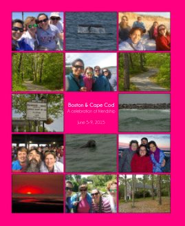 Boston & Cape Cod A celebration of friendship book cover