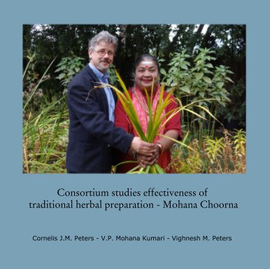 Consortium studies effectiveness of
 traditional herbal preparation - Mohana Choorna book cover