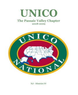Passaic Valley UNICO book cover