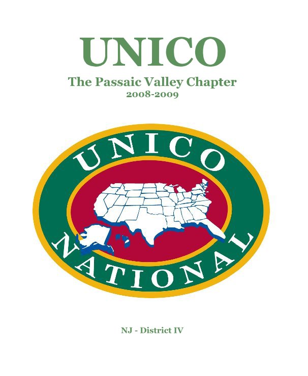 View Passaic Valley UNICO by The Passaic Valley Chapter