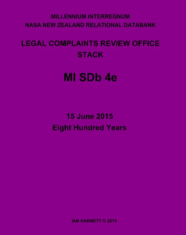 View Legal Complaints Review Office Stack by ian Harnett, Annie Cameron