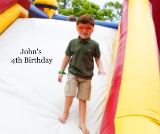 John's 4th Birthday book cover