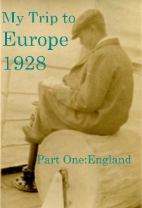 My Trip to Europe 1928 book cover