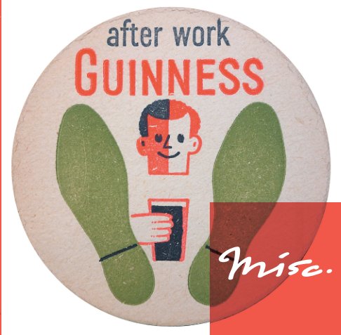 View Misc. 60: Vintage Beermats by Rian Hughes