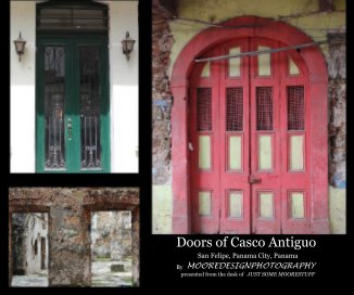 "Doors of Casco Antiguo" Rev. II book cover