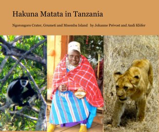Hakuna Matata in Tanzania book cover