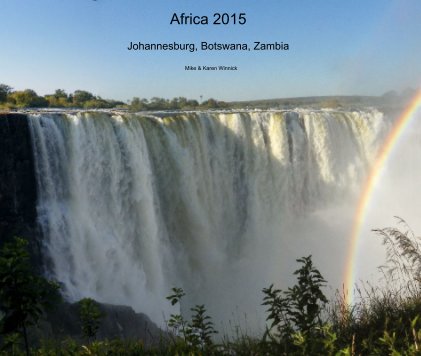 Africa 2015 Johannesburg, Botswana, Zambia book cover