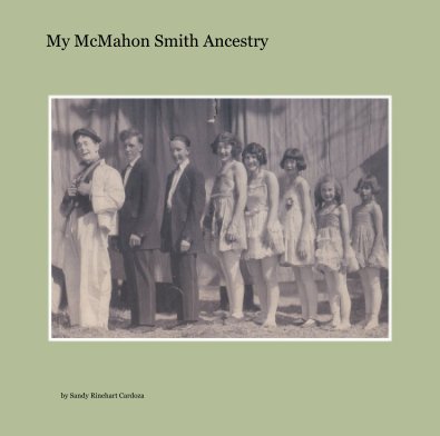 My McMahon Smith Ancestry book cover