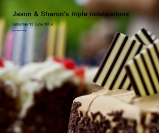 Jason & Sharon's triple celebrations book cover