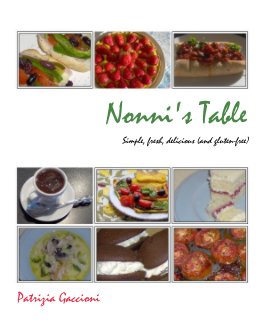 Nonni's Table (hard cover, with dust jacket and premium paper) book cover