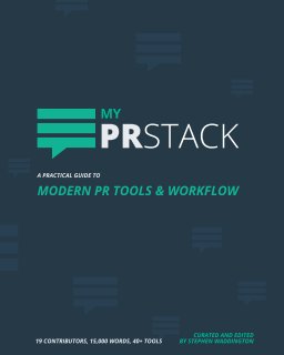 My PRstack book cover